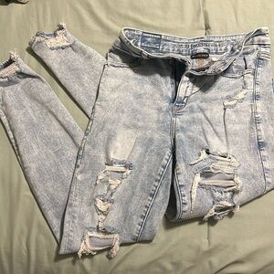 american eagle skinny stretchy jeans size 6
